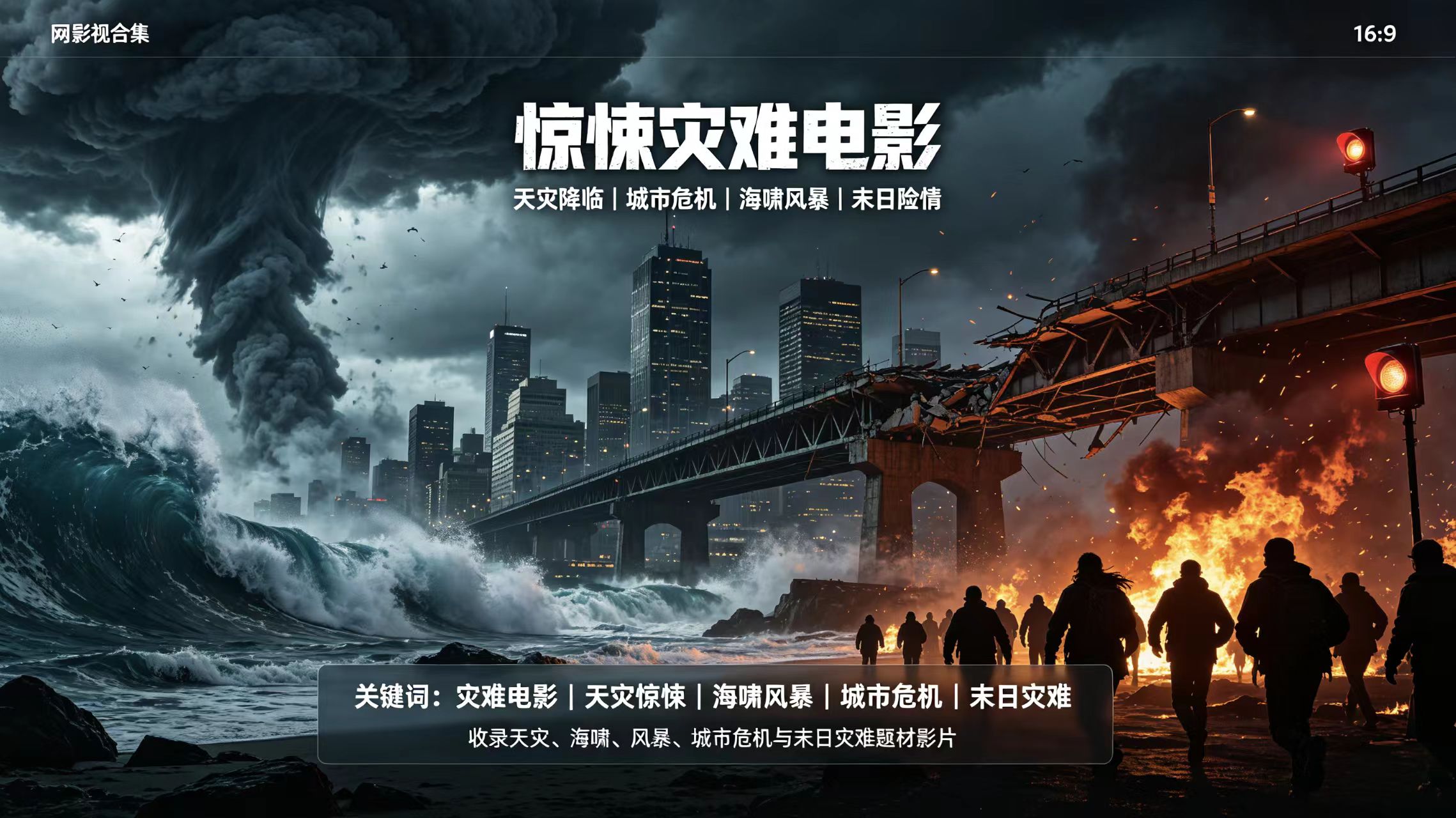 惊悚灾难电影专区｜天灾危机末日灾难影片合集